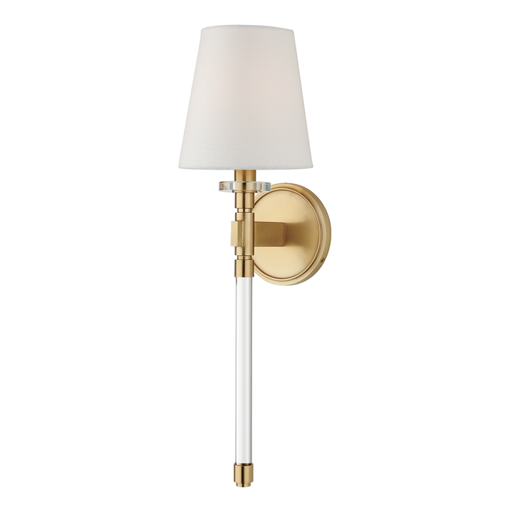 Hudson Valley Lighting Blixen Wall Sconce Wall Sconces Hudson Valley Lighting Aged Brass  