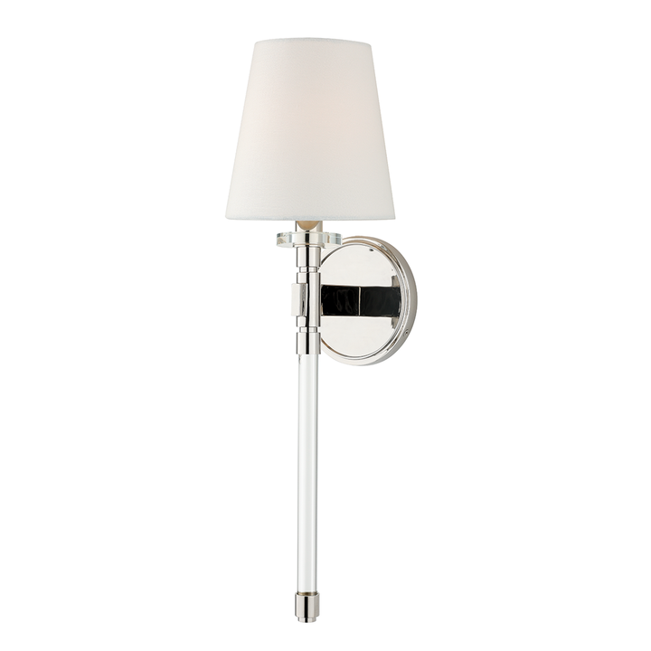 Hudson Valley Lighting Blixen Wall Sconce Wall Sconces Hudson Valley Lighting Polished Nickel  