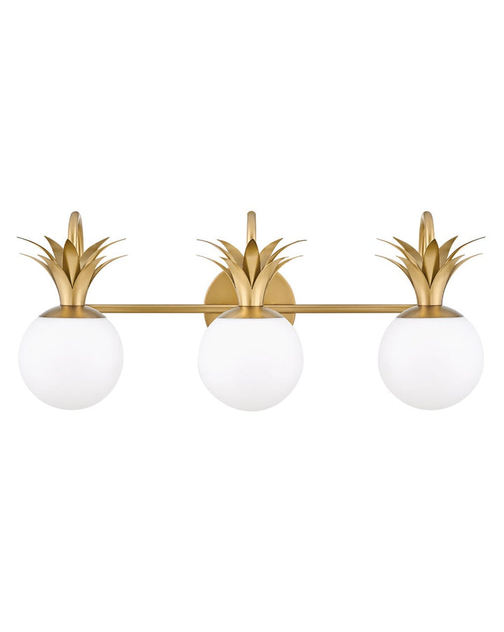 Hinkley Palma Bath Bar Vanity Lights Hinkley Heritage Brass 8.0x24.0x10.5 