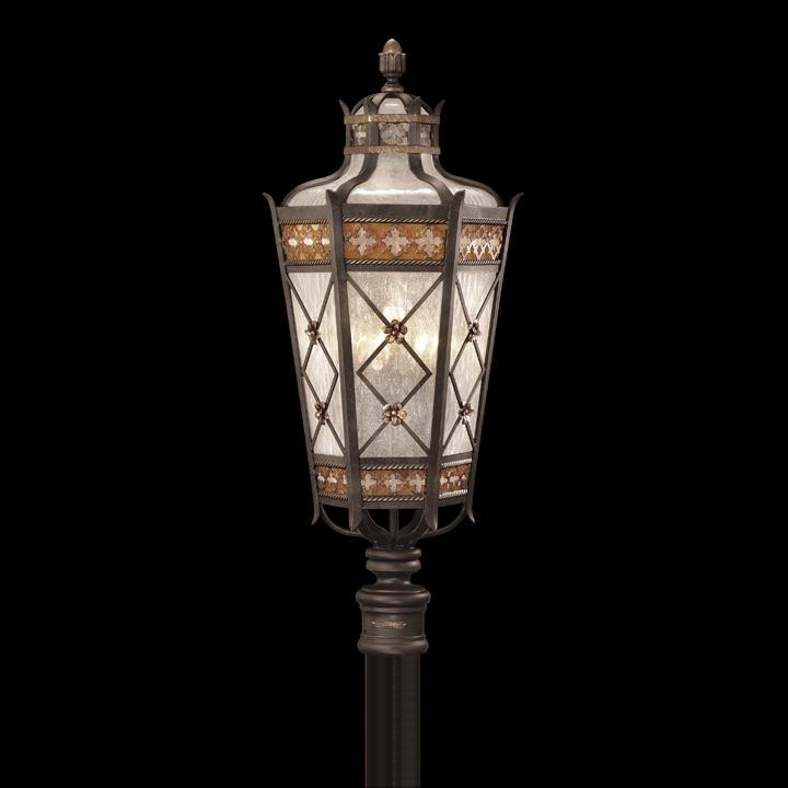 Fine Art Chateau Outdoor Outdoor Post Mount Outdoor l Post/Pier Mounts Fine Art Handcrafted Lighting   