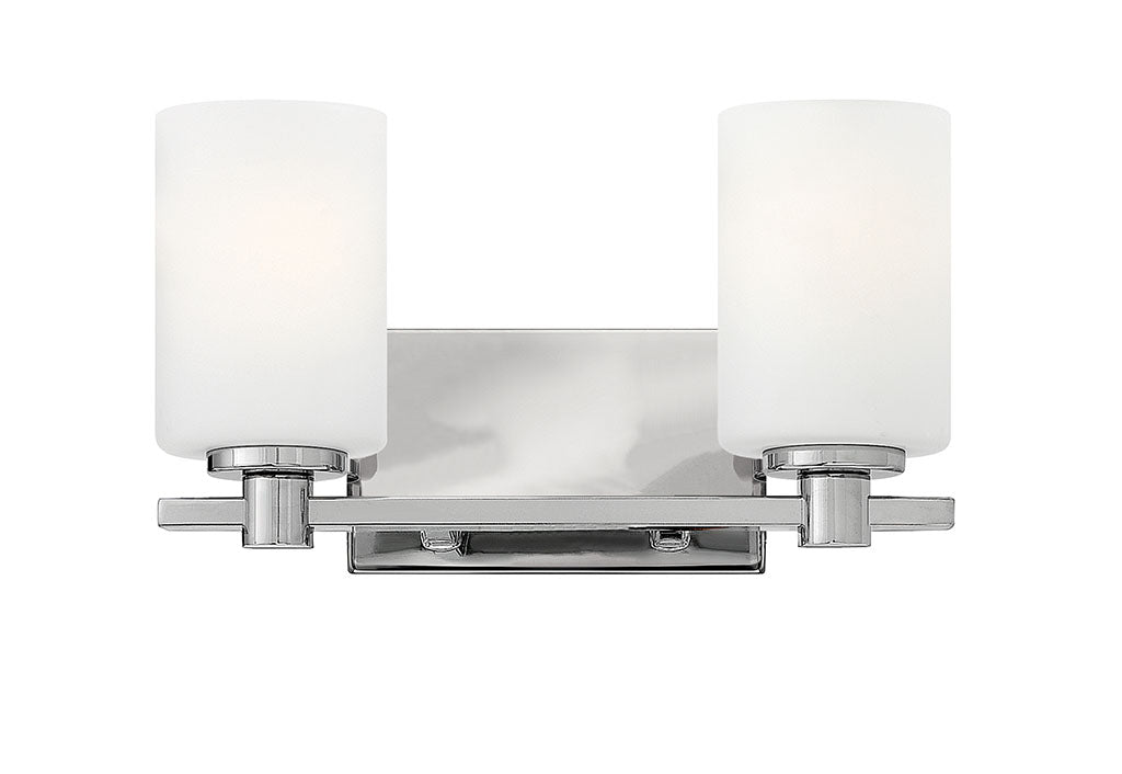 Hinkley Karlie Bath Bar Vanity Lights Hinkley Chrome 6.0x13.25x7.5 