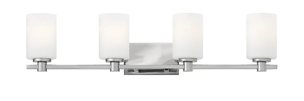 Hinkley Karlie Bath Bar Vanity Lights Hinkley Chrome 6.0x32.0x7.5 