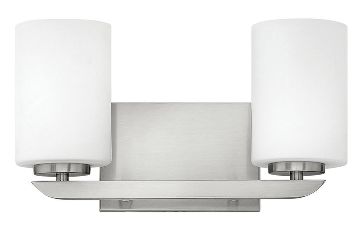 Hinkley Kyra Bath Bar Vanity Lights Hinkley Brushed Nickel 5.25x14.0x7.75 