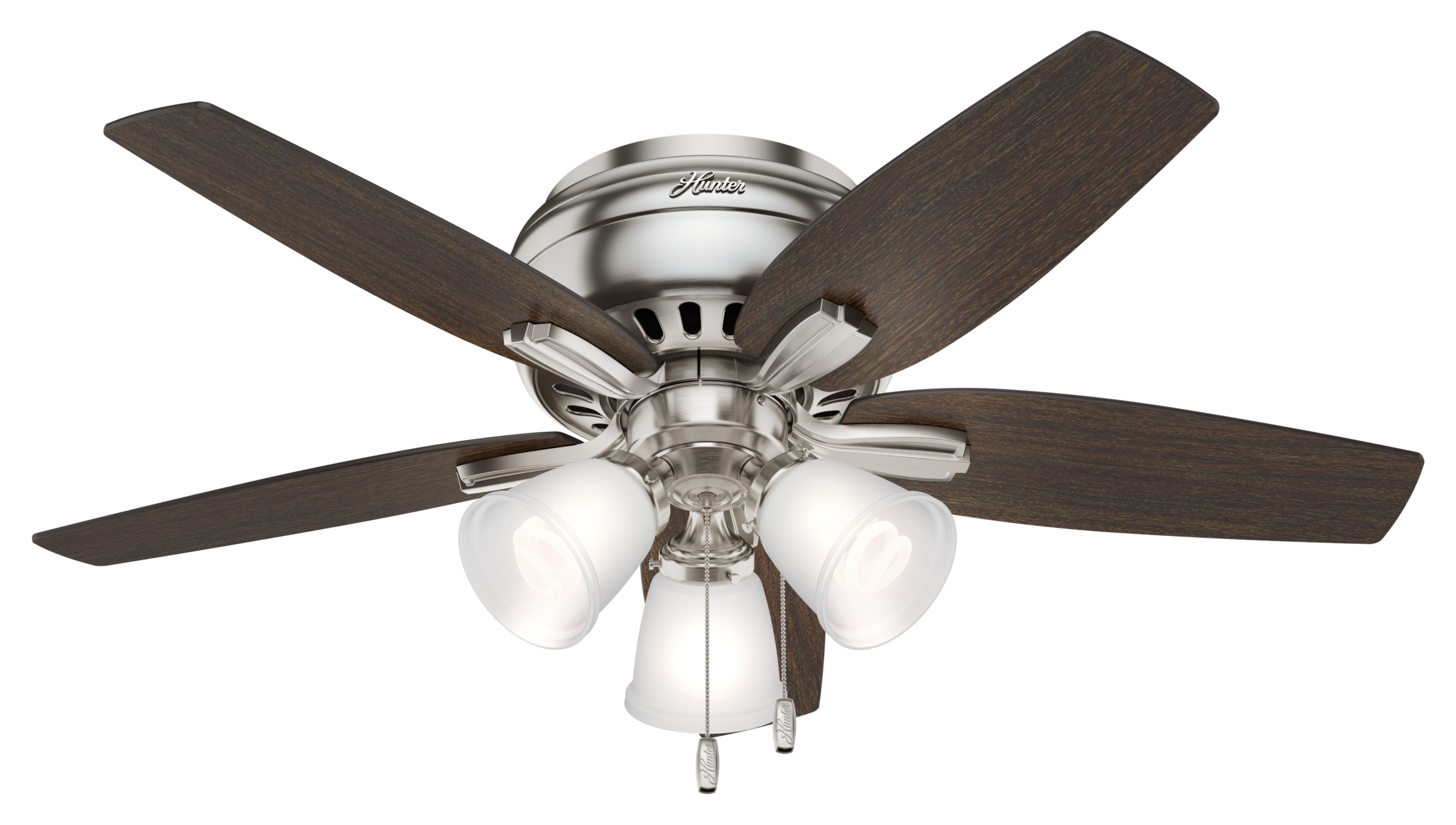 Hunter 42 inch Newsome Ceiling Fan with LED Light Kit and Pull Chain