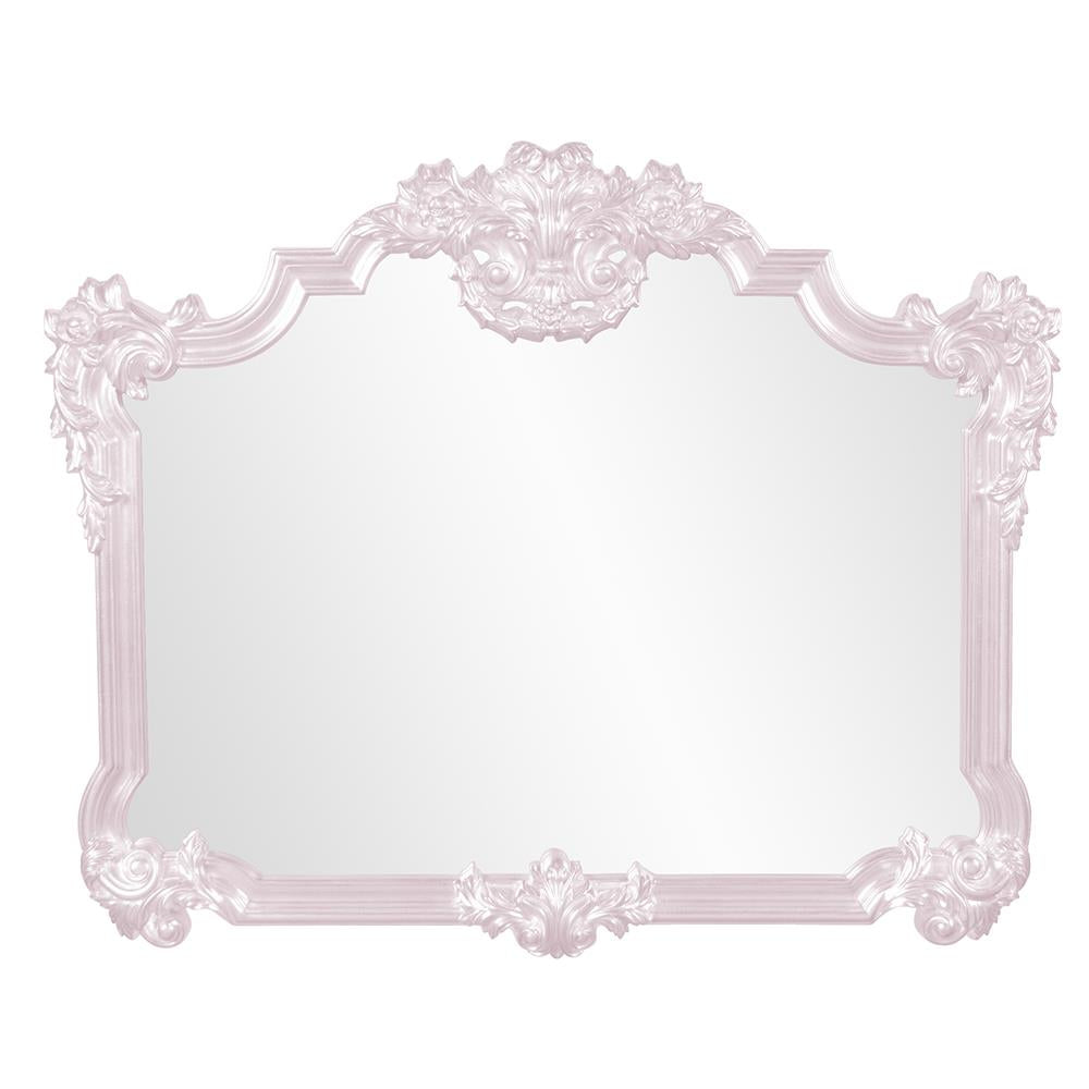 Howard Elliott Collection Avondale Mirror - Glossy Lilac Mirrors Howard Elliott Collection   