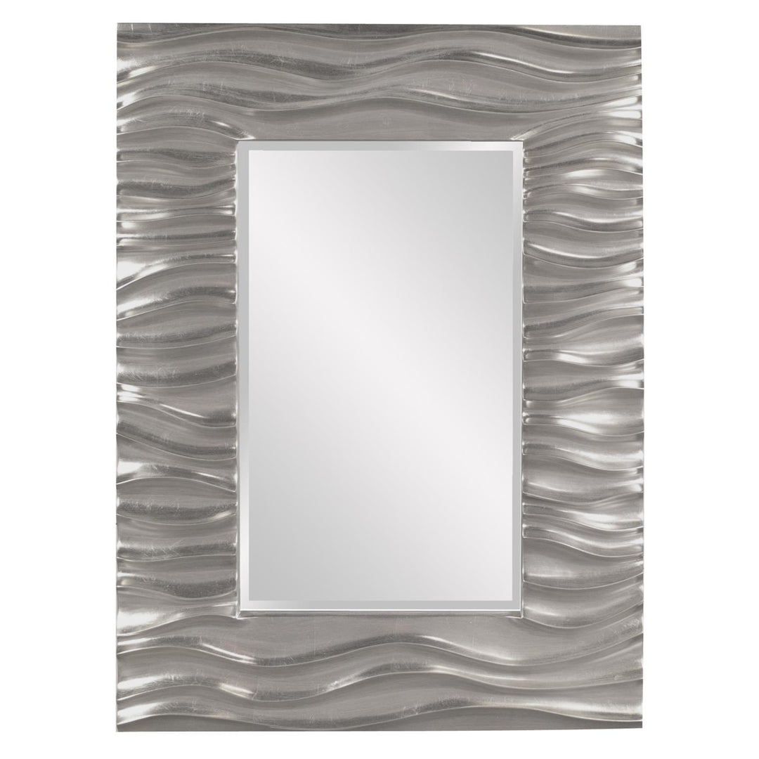 Howard Elliott Collection Zenith Mirror - Glossy Nickel Mirrors Howard Elliott Collection   