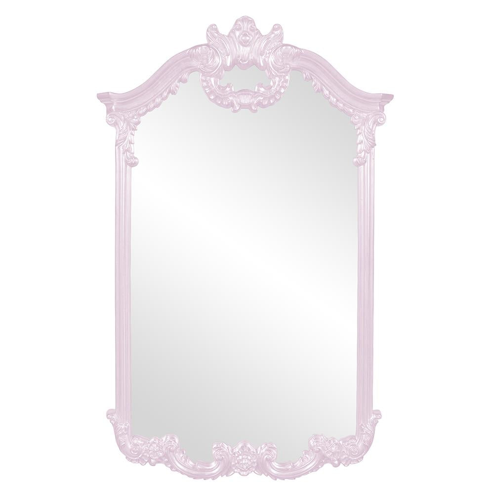 Howard Elliott Collection Roman Mirror - Glossy Lilac Mirrors Howard Elliott Collection   