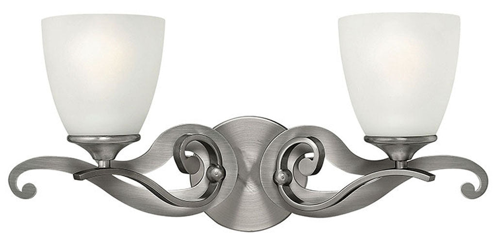 Hinkley Reese Bath Bar Bath Vanity Light Hinkley Antique Nickel 7.0x20.5x9.0 