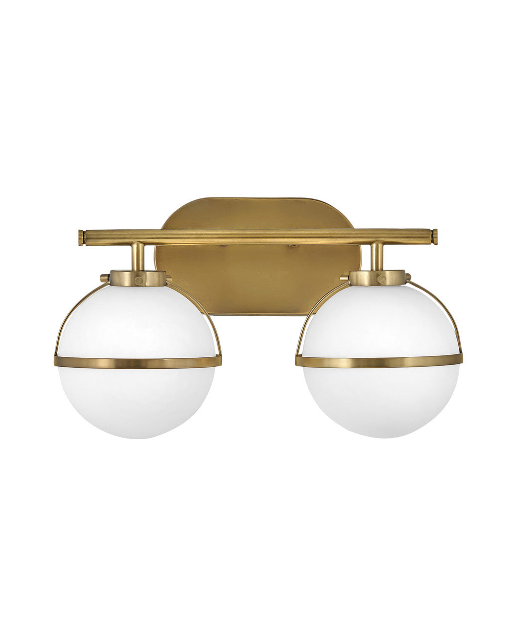 Hinkley Hollis Bath Bar Vanity Lights Hinkley Heritage Brass 7.75x15.0x9.25 