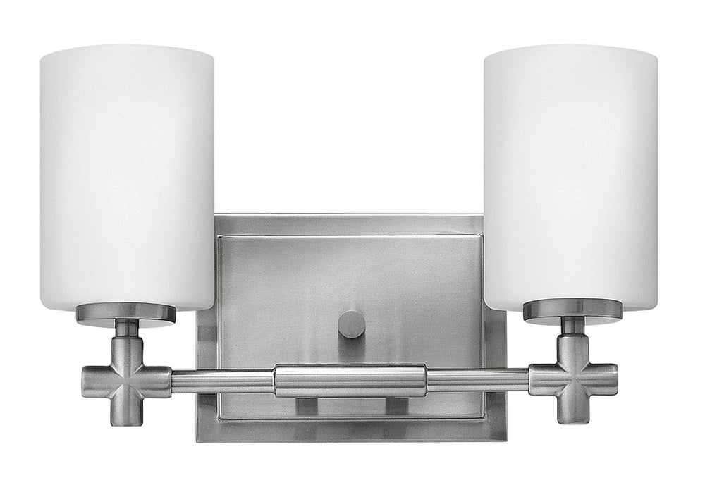 Hinkley Laurel Bath Bar Vanity Lights Hinkley Brushed Nickel 5.0x13.0x8.0 