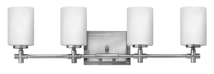 Hinkley Laurel Bath Bar Vanity Lights Hinkley Brushed Nickel 5.0x27.75x8.0 