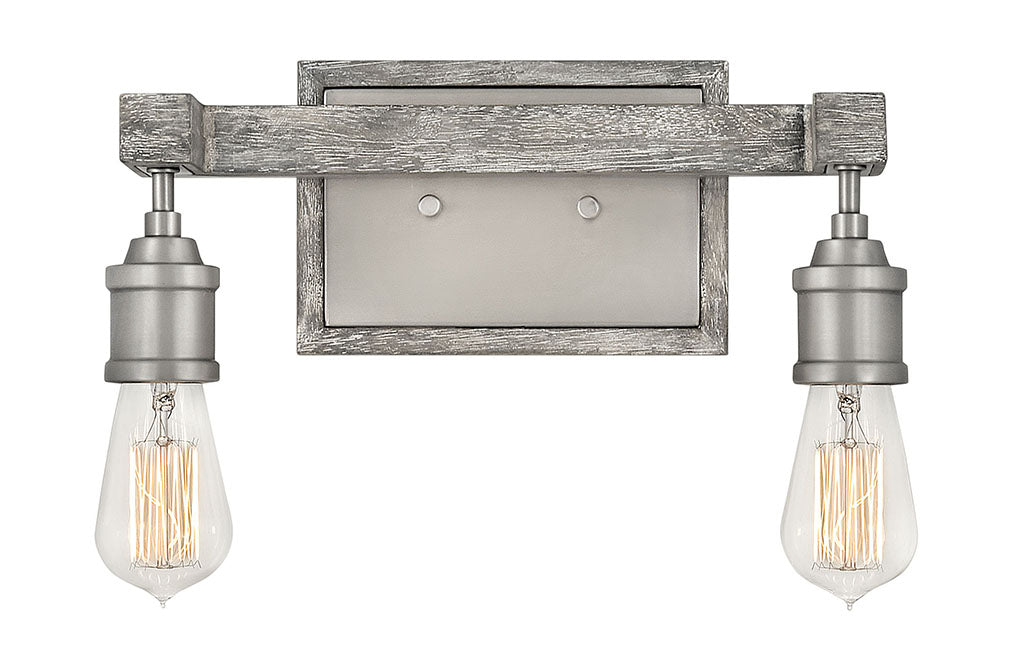 Hinkley Denton Bath Bar Bath Vanity Light Hinkley Pewter 5.0x14.0x10.0 