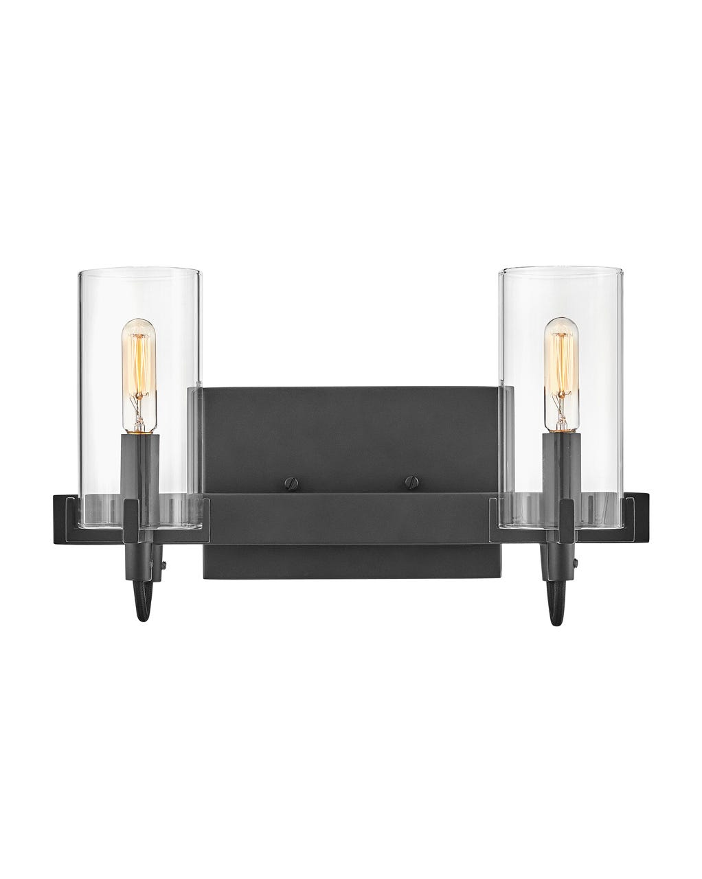 Hinkley Ryden Bath Bar Bath Vanity Light Hinkley Black 5.5x13.75x8.25 