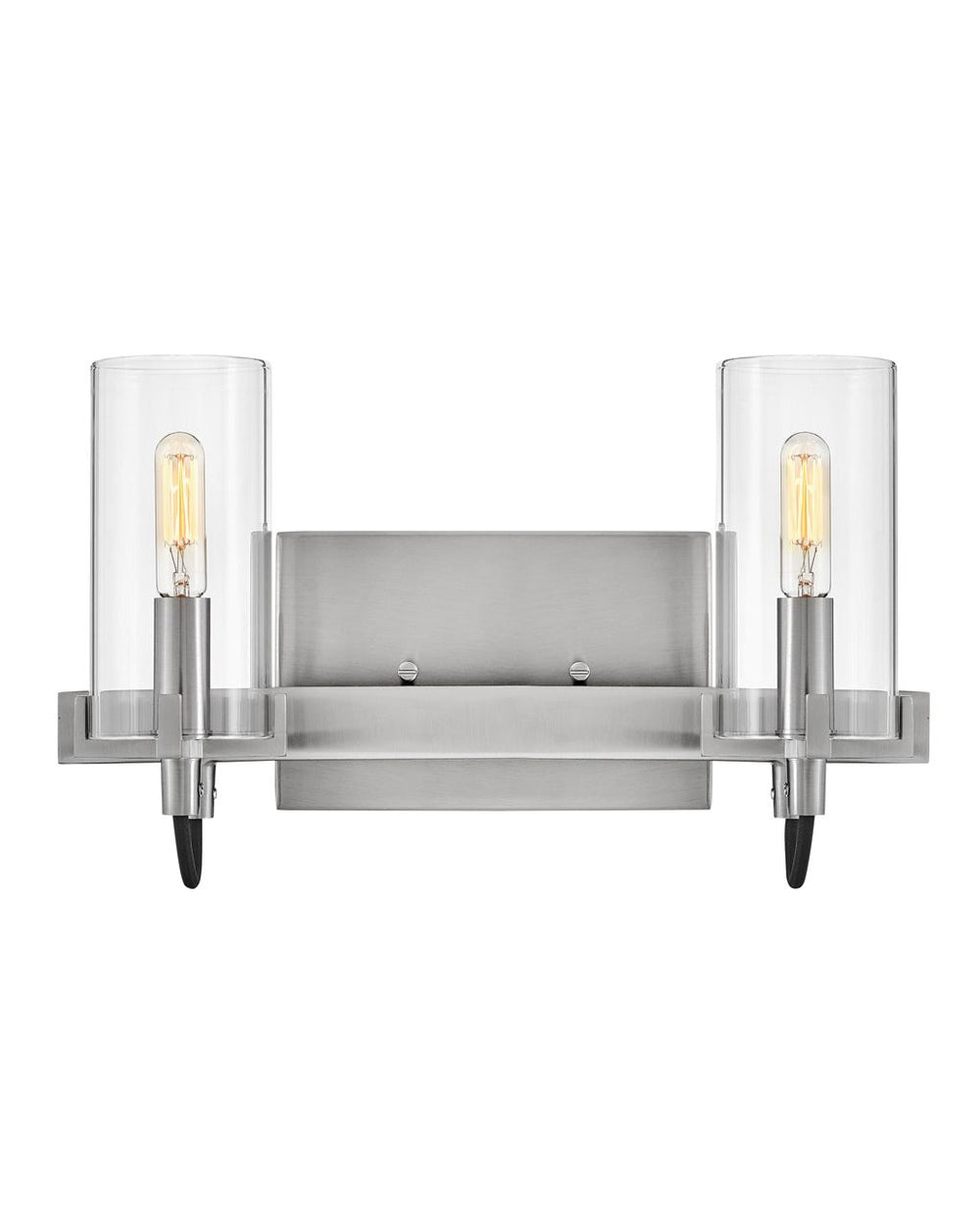 Hinkley Ryden Bath Bar Vanity Lights Hinkley Brushed Nickel 5.5x13.75x8.25 