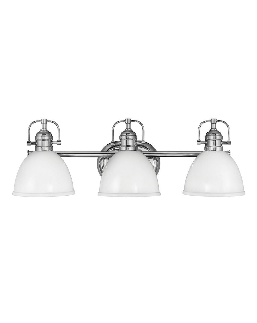 Hinkley Rowan Bath Bar Vanity Lights Hinkley Chrome 8.0x24.25x7.75 