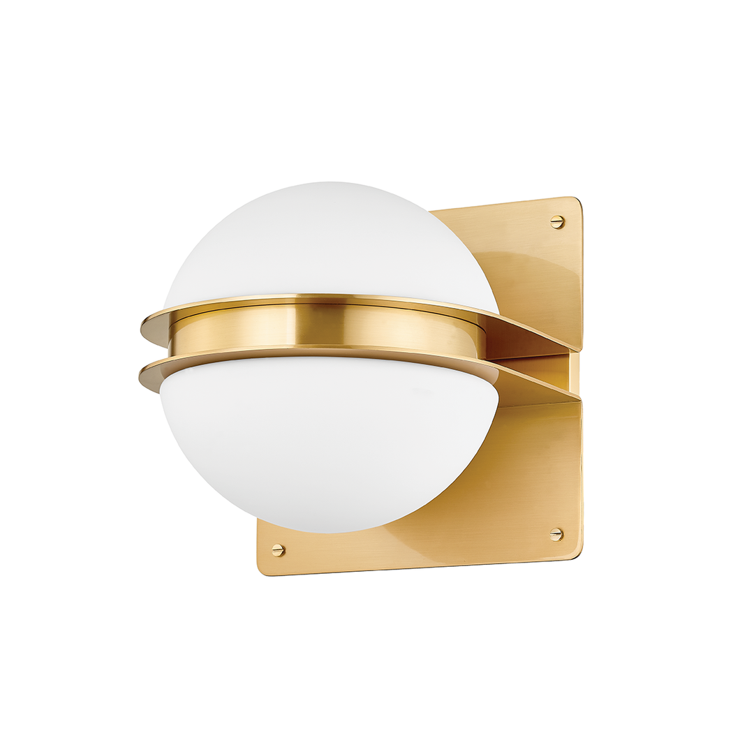 Hudson Valley Lighting Rudolf Wall Sconce Wall Sconces Hudson Valley Lighting Aged Brass  