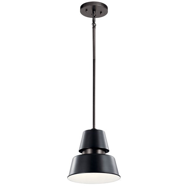 Kichler Lozano  Outdoor Hanging Pendant Outdoor Light Fixture l Hanging Kichler Black 9x9.5 