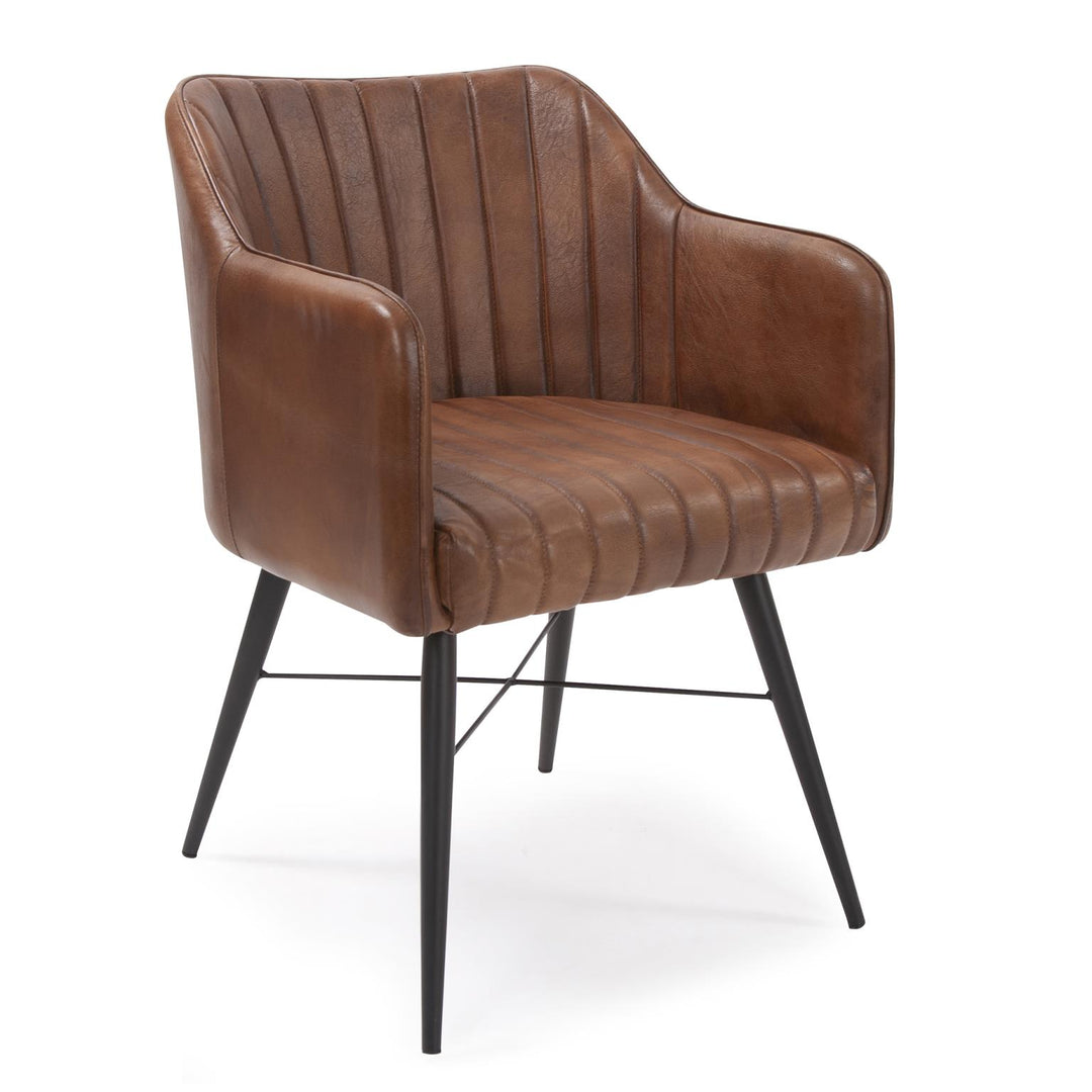 Howard Elliott Collection Houston Leather Chair