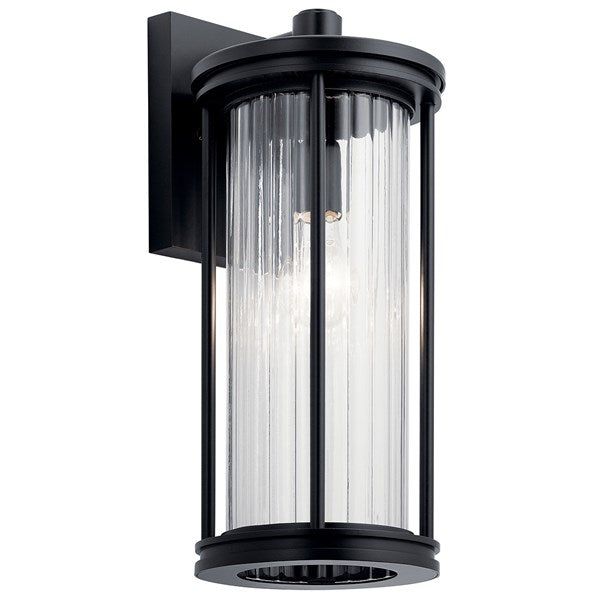 Kichler Barras  Outdoor Wall Outdoor Wall Lights Kichler Black 7x16 