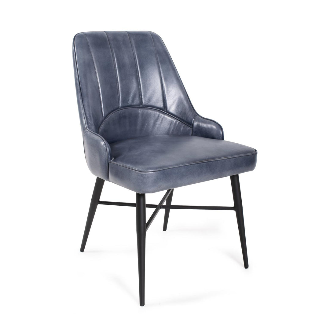 Howard Elliott Collection Melbourne Leather Accent Chair