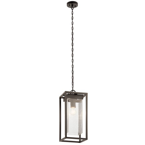 Kichler Mercer  Outdoor Hanging Pendant Outdoor Hanging Lights Kichler Olde Bronze 9x21 