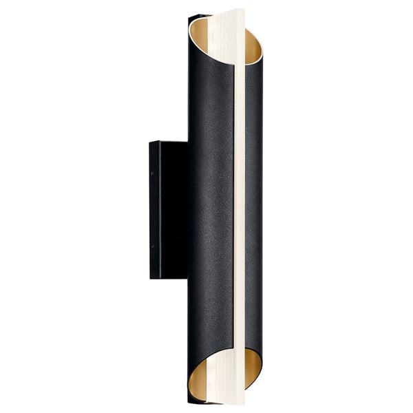 Kichler Astalis  Outdoor Wall Outdoor Wall Lights Kichler Textured Black 4.75x20.75 