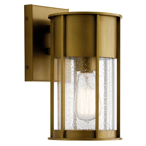 Kichler Camillo  Outdoor Wall Outdoor Wall Lights Kichler Natural Brass 6x11 