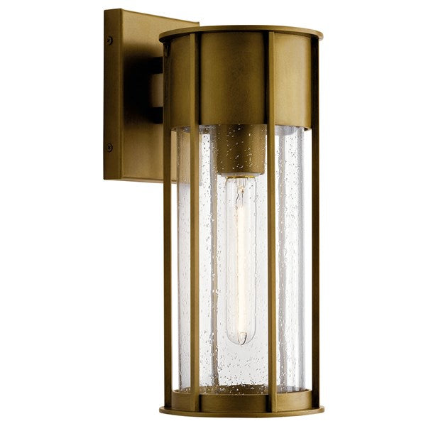 Kichler Camillo  Outdoor Wall Outdoor Wall Lights Kichler Natural Brass 6x14.75 