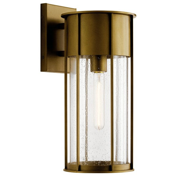 Kichler Camillo  Outdoor Wall Outdoor Wall Lights Kichler Natural Brass 8x18 