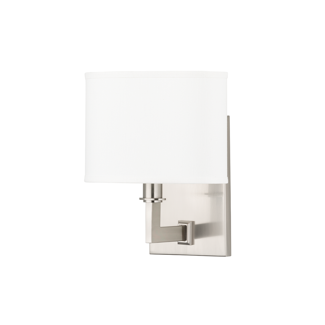 Hudson Valley Lighting Grayson Wall Sconce Wall Sconces Hudson Valley Lighting Satin Nickel  