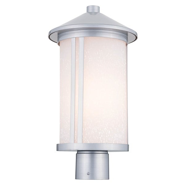 Kichler Lombard  Outdoor Post Lantern Outdoor l Post/Pier Mounts Kichler Brushed Aluminum x17.25 