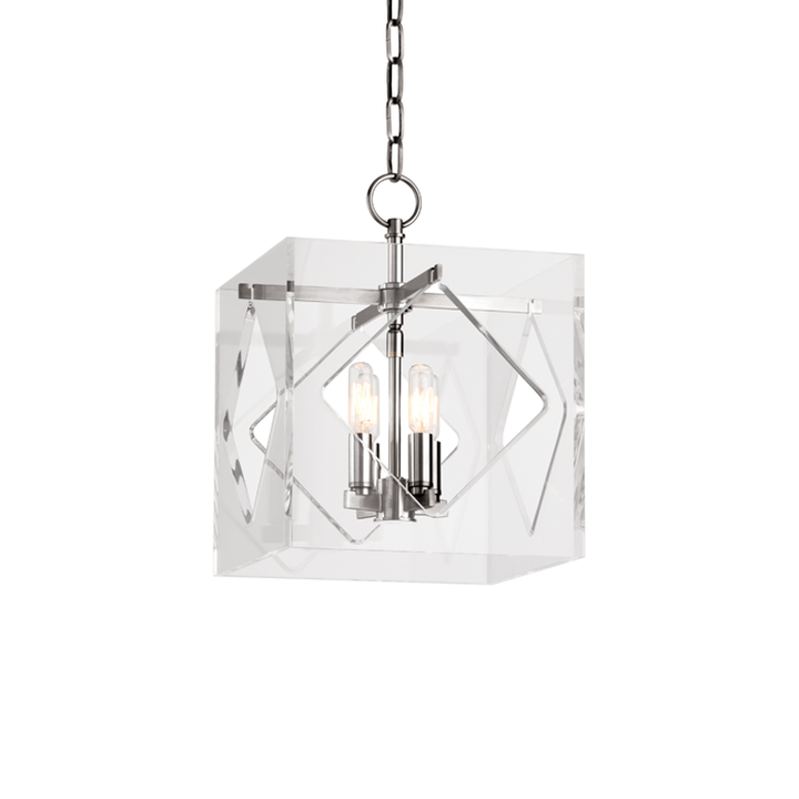 Hudson Valley Lighting Travis Lantern Pendants Hudson Valley Lighting Polished Nickel  