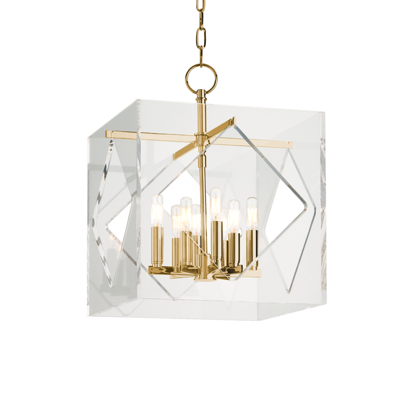 Hudson Valley Lighting Travis Lantern Lantern Hudson Valley Lighting Aged Brass  