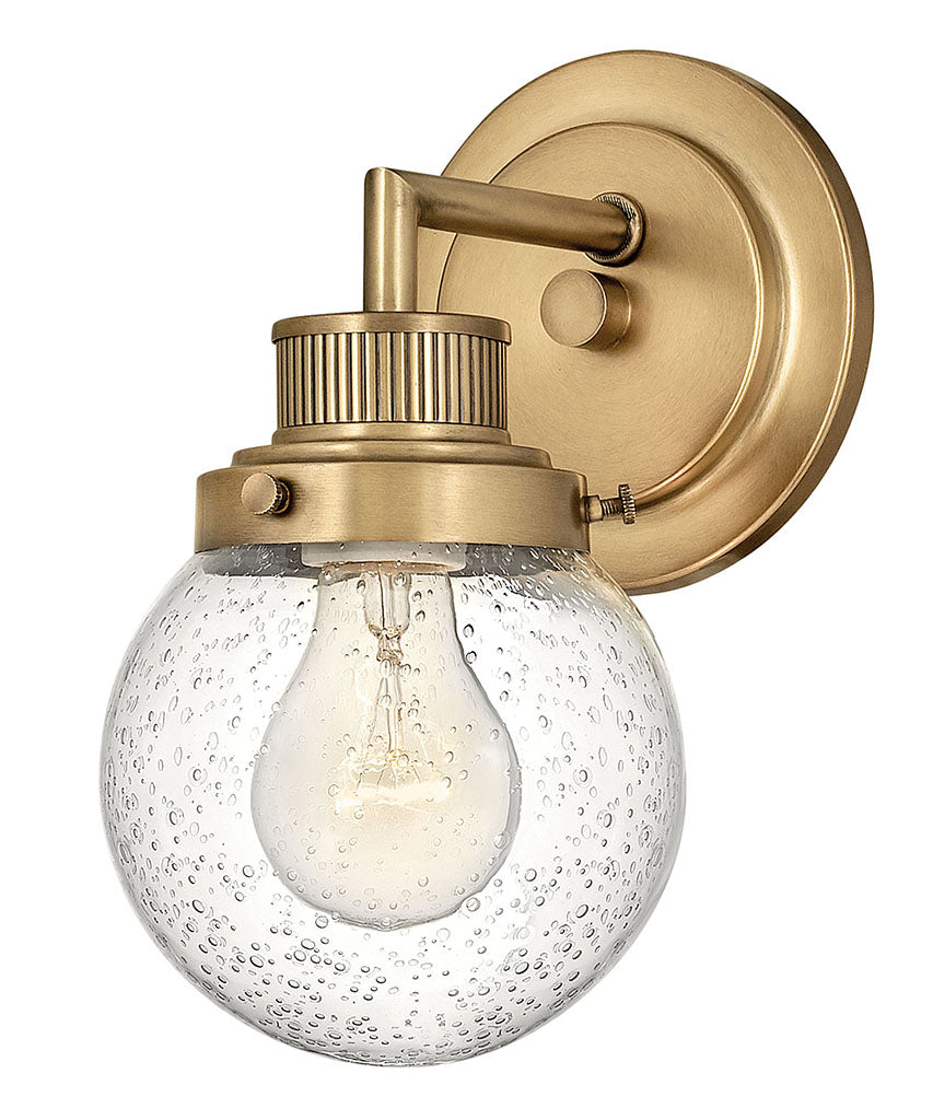 Hinkley Poppy Bath Bar Bath Vanity Light Hinkley Heritage Brass 7.0x5.25x9.5 