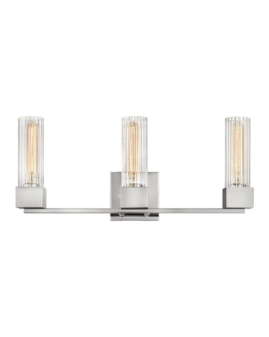 Hinkley Xander Bath Bar Vanity Lights Hinkley Polished Nickel 5.5x23.0x10.0 