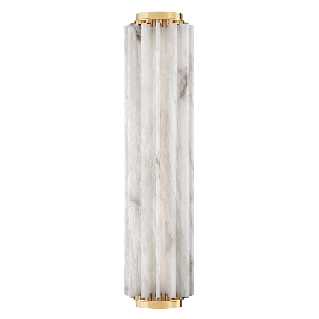 Hudson Valley Lighting Hillside Wall Sconce Wall Sconces Hudson Valley Lighting Aged Brass  