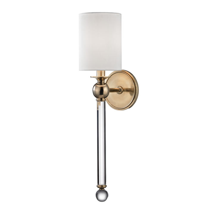 Hudson Valley Lighting Gordon Wall Sconce Wall Sconces Hudson Valley Lighting Aged Brass  