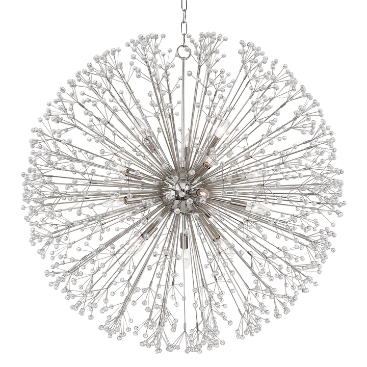 Hudson Valley Lighting Dunkirk Chandelier Chandeliers Hudson Valley Lighting Polished Nickel  