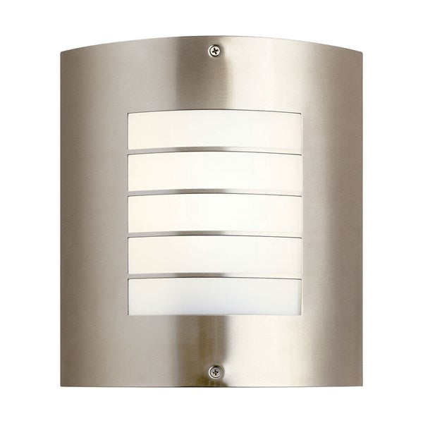 Kichler Newport  Outdoor Wall Outdoor Wall Lights Kichler Brushed Nickel 8.75x10.25 