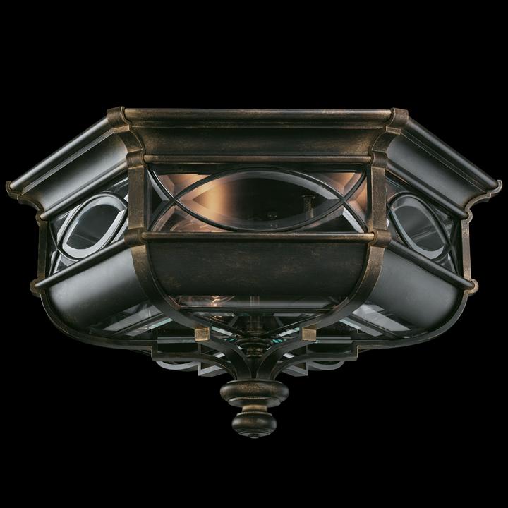 Fine Art Warwickshire Outdoor Flush Mount Outdoor l Wall Fine Art Handcrafted Lighting   