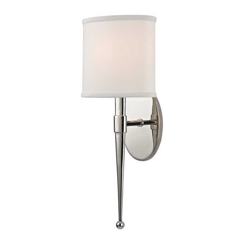 Hudson Valley Lighting Madison Wall Sconce Wall Sconces Hudson Valley Lighting Polished Nickel  