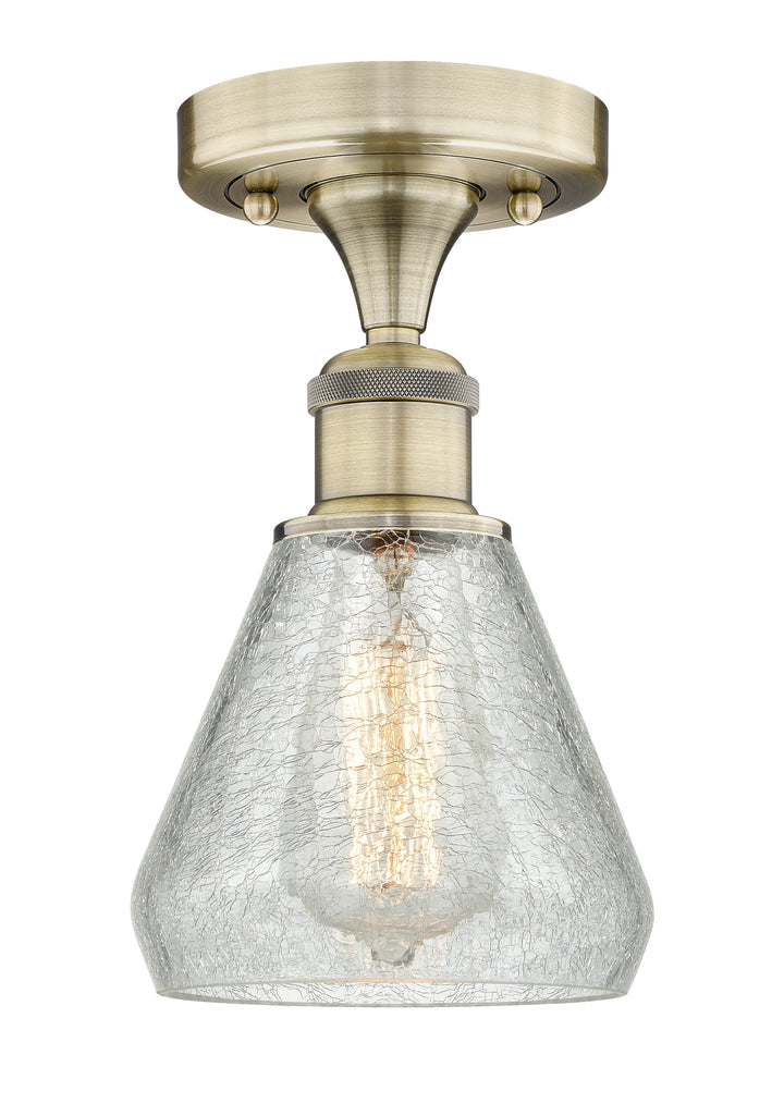 Innovations Lighting Conesus 6" Flush Mount - Antique Brass