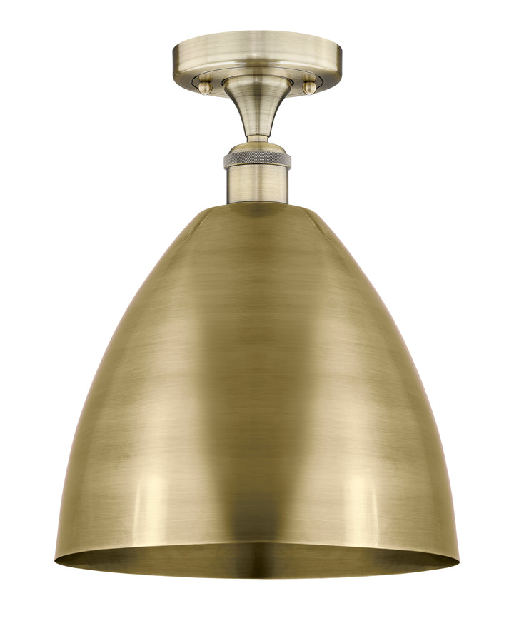 Innovations Lighting Bristol 12" Semi-Flush Mount - Antique Brass Ceiling Semi Flush Mounts Innovations Lighting Default Title  