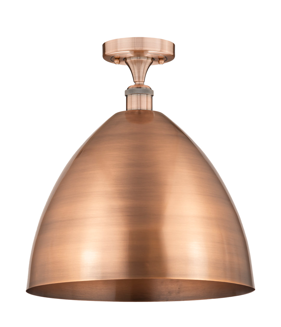 Innovations Lighting Bristol 16" Semi-Flush Mount - Antique Copper