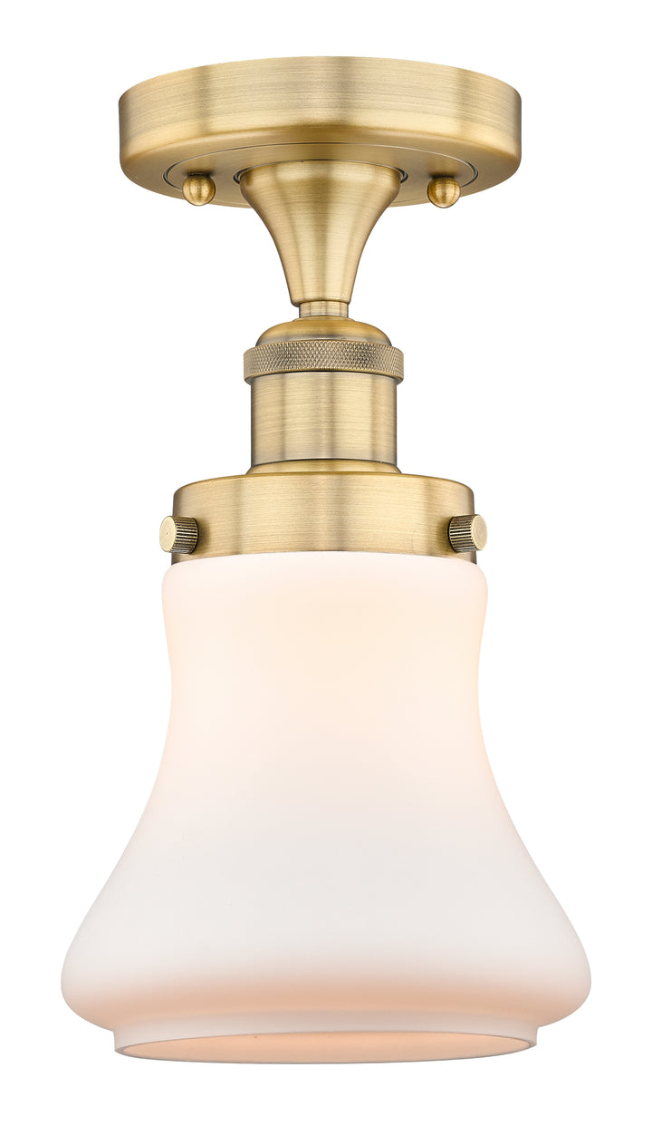 Innovations Lighting Bellmont 6" Semi-Flush Mount - Brushed Brass Ceiling Semi Flush Mounts Innovations Lighting   