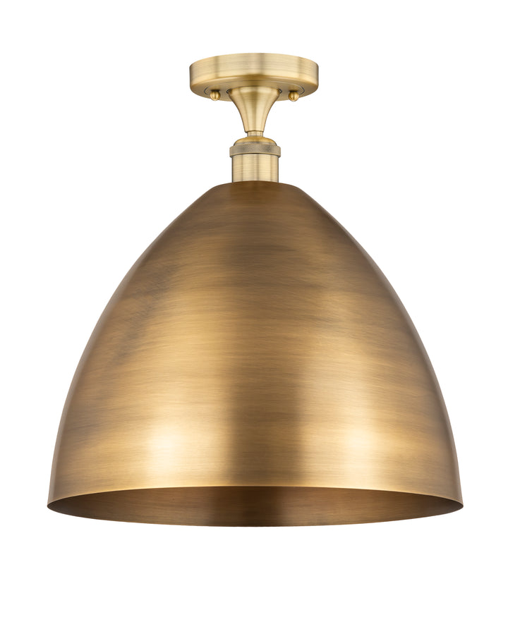 Innovations Lighting Bristol 16" Semi-Flush Mount - Brushed Brass