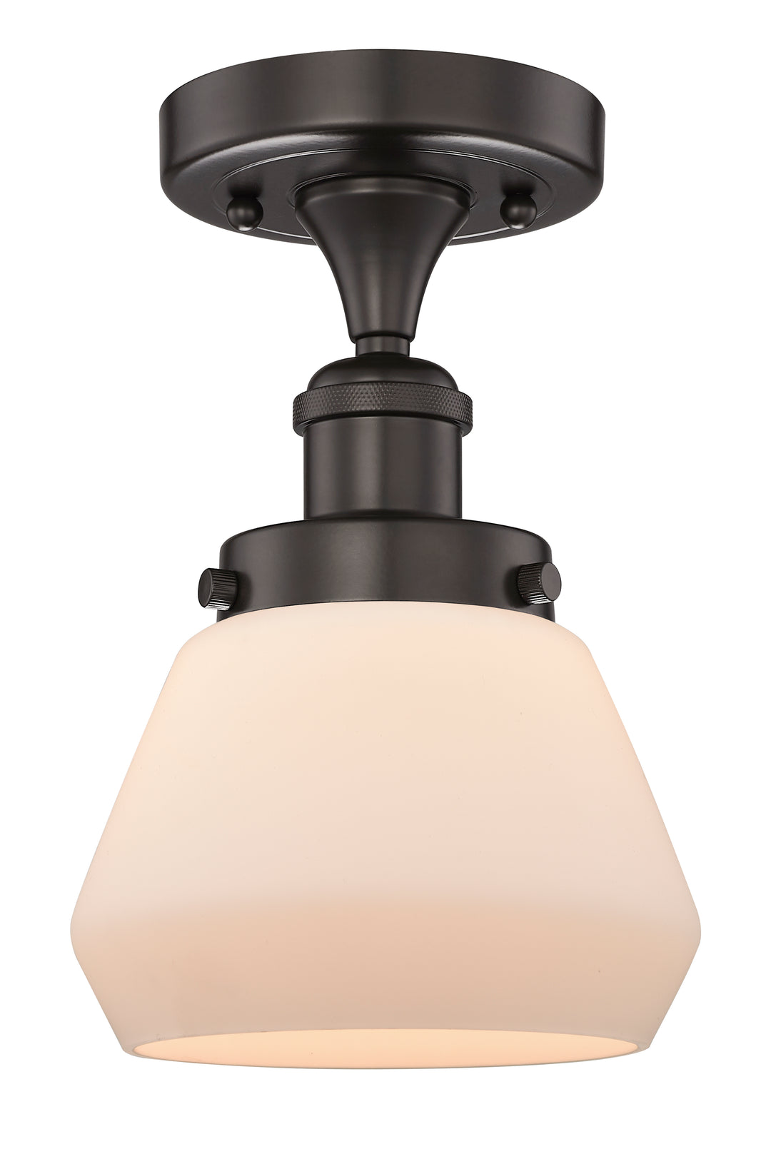 Innovations Lighting Fulton 7" Semi-Flush Mount - Oil Rubbed Bronze