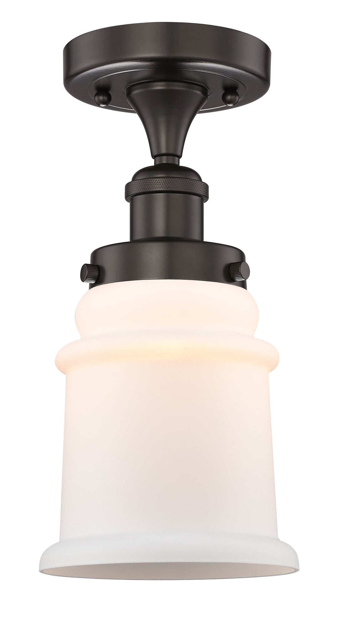 Innovations Lighting Canton 6" Semi-Flush Mount - Oil Rubbed Bronze