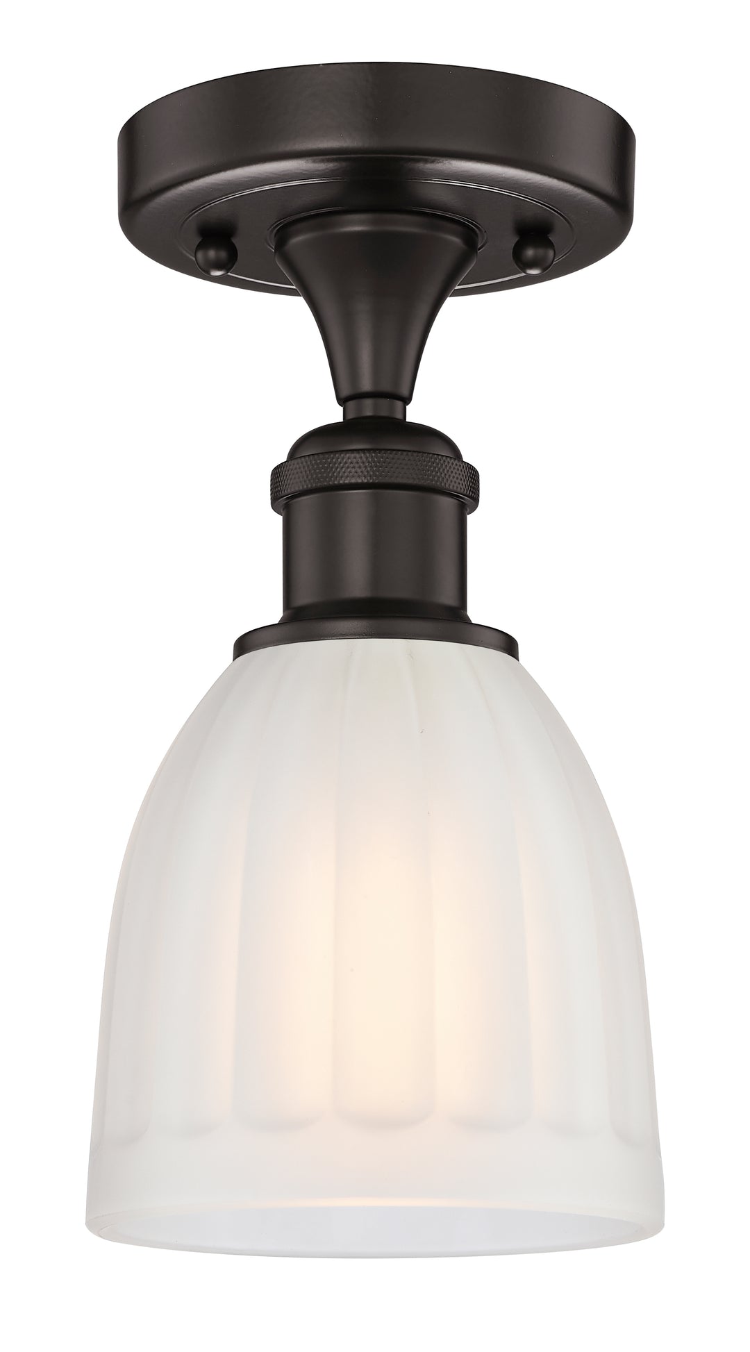 Innovations Lighting Brookfield 6" Semi-Flush Mount - Oil Rubbed Bronze