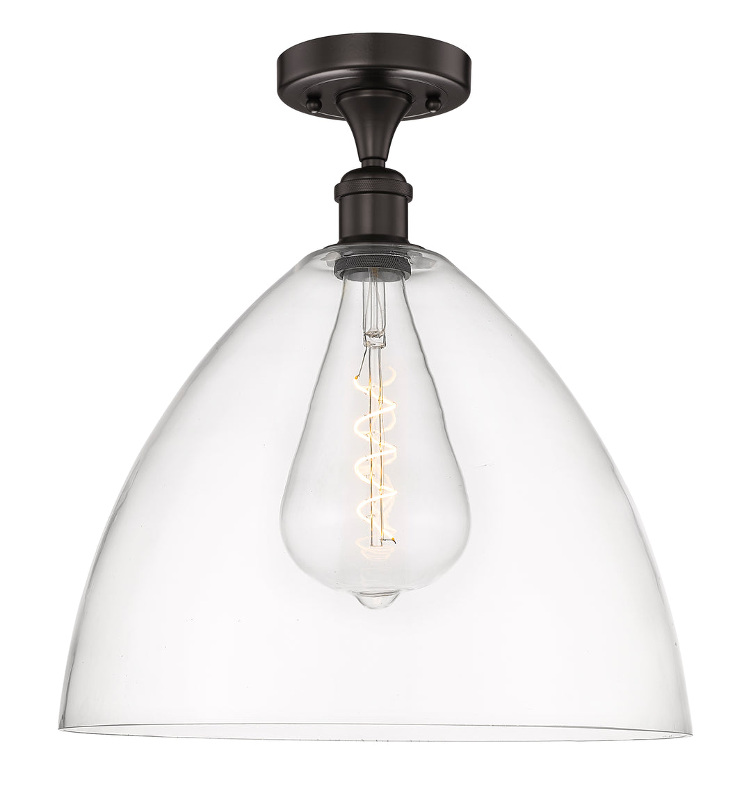 Innovations Lighting Bristol 16" Semi-Flush Mount - Oil Rubbed Bronze